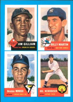 Jim Gilliam / Billy Martin / Minnie Minoso / Hal Newhouser 
