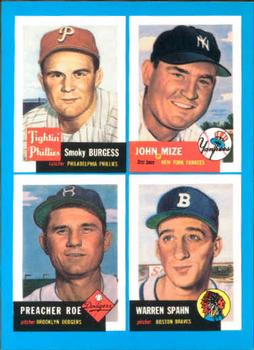 Smoky Burgess / Johnny Mize / Preacher Roe / Warren Spahn 