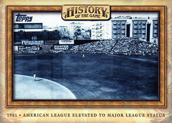 American League Elevated to Major League Status