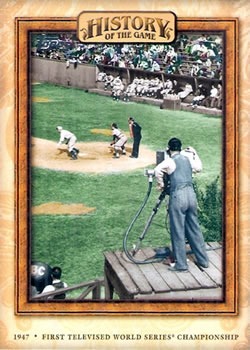 First Televised World Series Championship