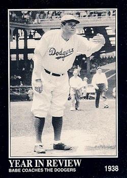Babe Coaches the Dodgers