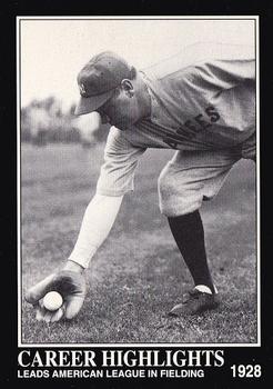 Leads American League in Fielding
