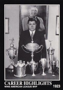 Wins American League MVP