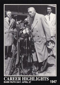 Babe Ruth Day: April 27