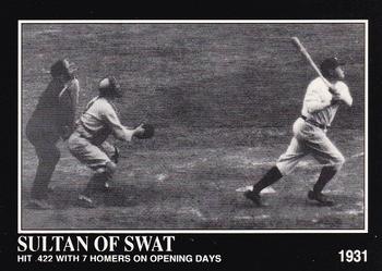 Hit .422 with 7 Homers on Opening Days