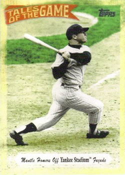 Mantle Homers Off Yankee Stadium Façade