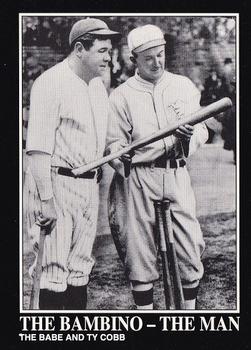 The Babe and Ty Cobb