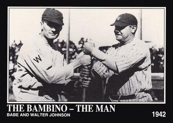 Babe and Walter Johnson