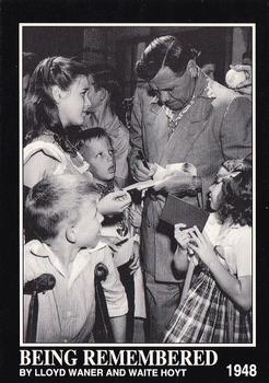 Being Remembered by Lloyd Waner and Waite Hoyt