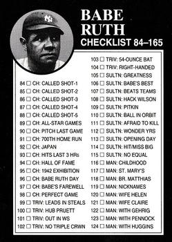 Checklist: 84-165