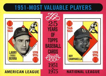 1951 MVPs (Yogi Berra / Roy Campanella)