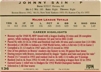 Card back