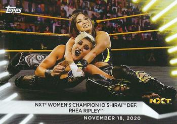NXT Women's Champion Io Shirai def. Rhea Ripley
