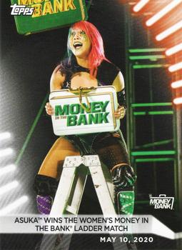 Asuka Wins the Women's Money in the Bank Ladder Match