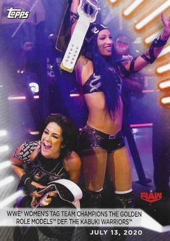 WWE Women’s Tag Team Champions The Golden Role Models def. The Kabuki Warriors