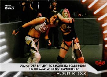 Asuka def. Bayley to Become No. 1 Contender for the Raw Women's Championship