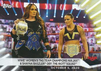 WWE Women’s Tag Team Champions Nia Jax &amp; Shayna Baszler def. The Riott Squad