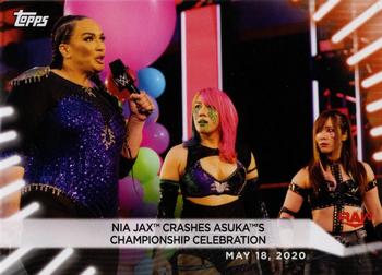 Nia Jax Crashes Asuka’s Championship Celebration