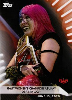Raw Women’s Champion Asuka def. Nia Jax