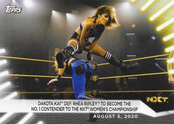 Dakota Kai def. Rhea Ripley to Become the No. 1 Contender to the NXT Women's Championship