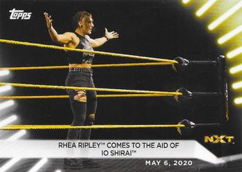 Rhea Ripley Comes to the Aid of Io Shirai