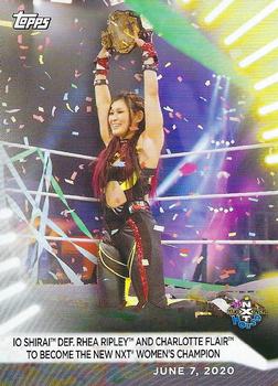 Io Shirai def. Rhea Ripley and Charlotte Flair to Become the New NXT Women's Champion