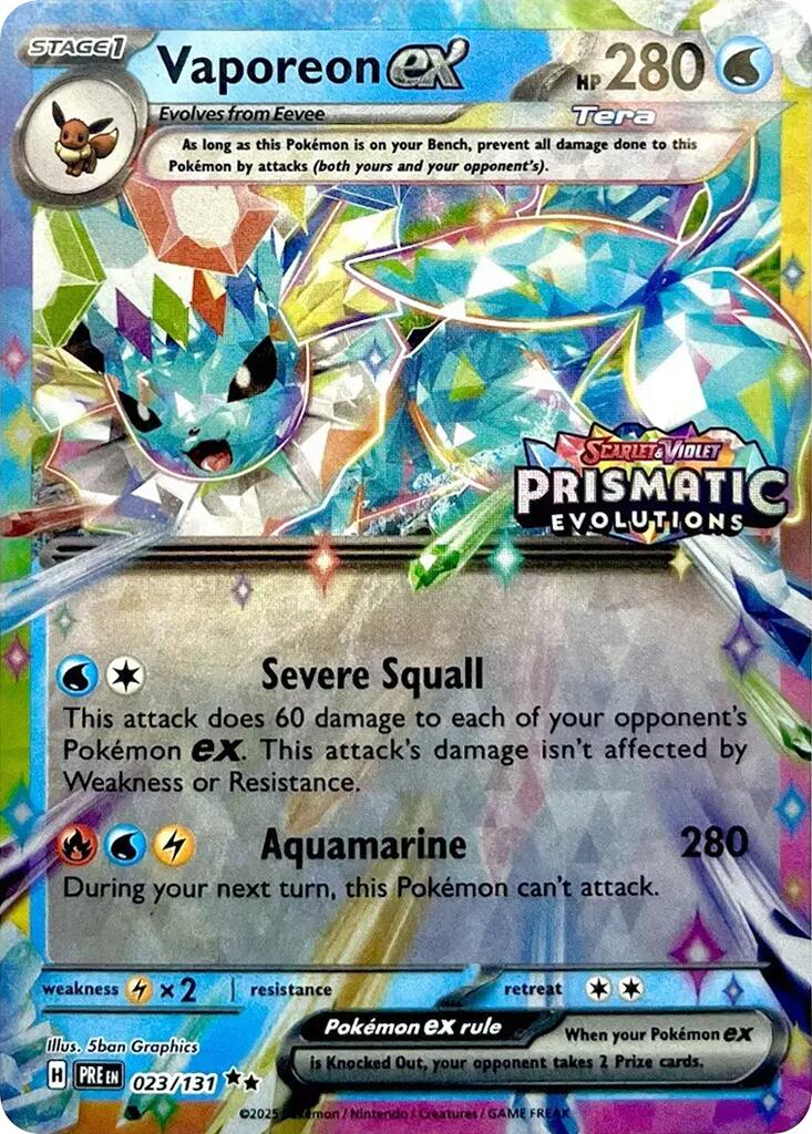 Vaporeon ex