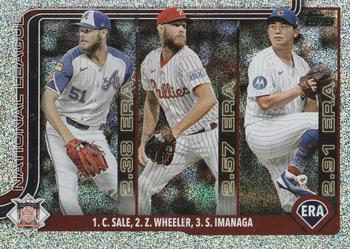 National League Leaders ERA (Chris Sale / Zack Wheeler / Shota Imanaga)