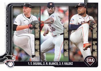 American League Leaders ERA (Tarik Skubal / Ronel Blanco / Framber Valdez)