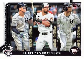 American League Leaders HR (Aaron Judge / Anthony Santander / Juan Soto)