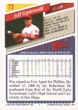 Card back