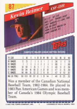 Card back