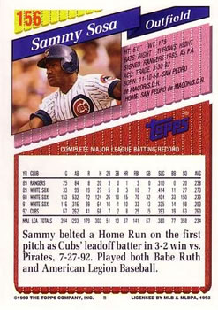 Card back