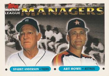 Sparky Anderson / Art Howe