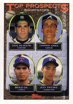 Dave Silvestri / Chipper Jones / Benji Gil / Jeff Patzke