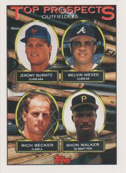 Jeromy Burnitz / Melvin Nieves / Rich Becker / Shon Walker