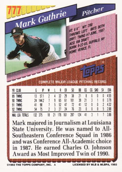 Card back