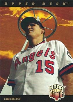 Star Rookie Checklist (Tim Salmon)