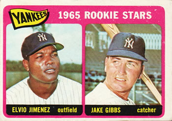 Yankees 1965 Rookie Stars (Elvio Jimenez / Jake Gibbs)