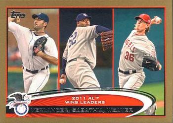 2011 AL Wins Leaders (Justin Verlander / CC Sabathia / Jered Weaver)