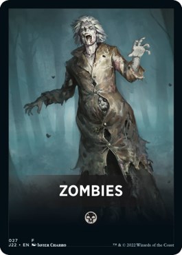 Zombies Theme Card