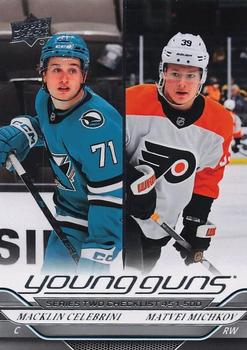 Young Guns Checklist (Macklin Celebrini / Matvei Michkov)