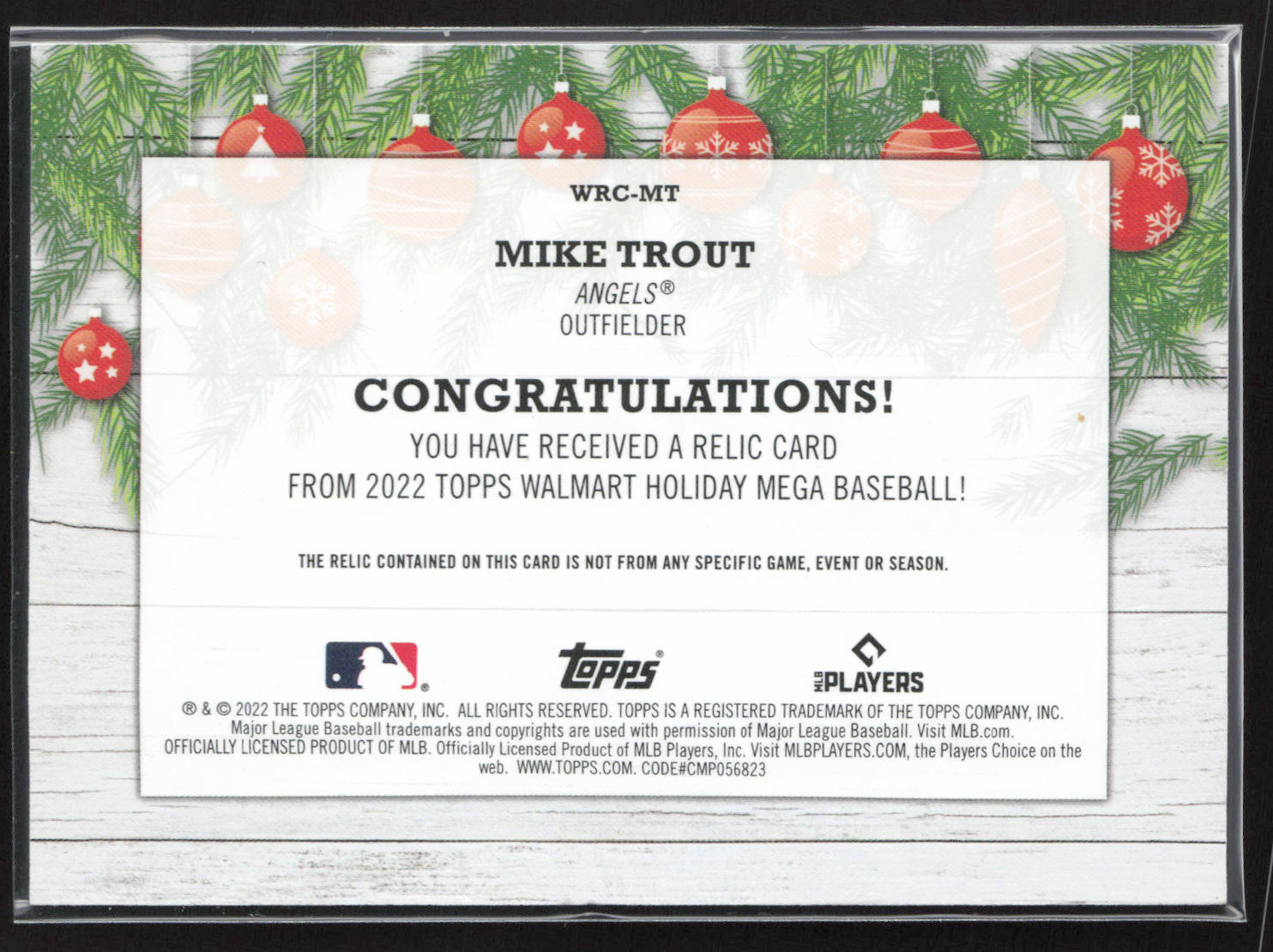 Card back