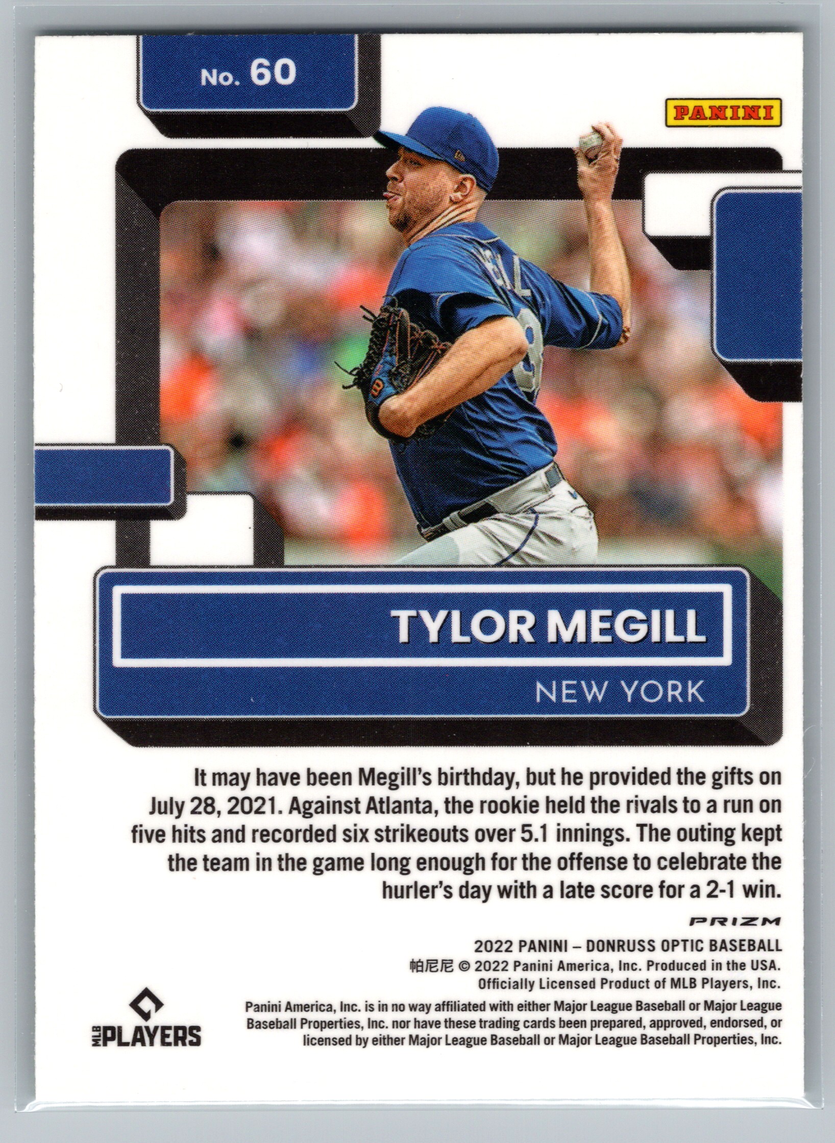 Card back