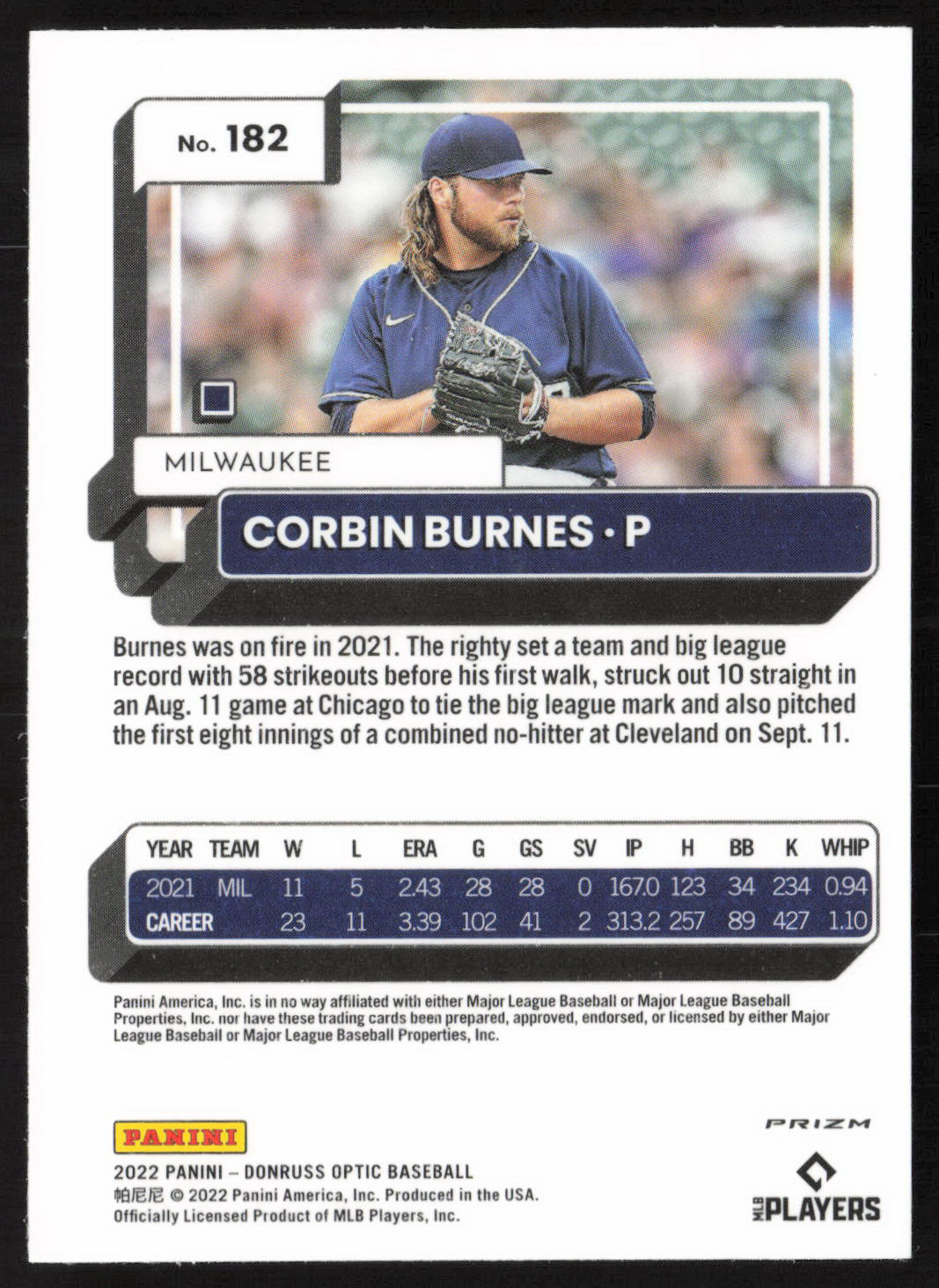 Card back