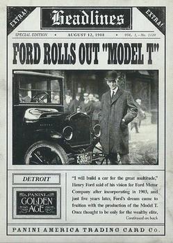 Ford Rolls Out "Model T"
