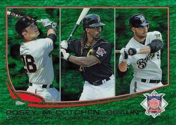 2012 NL Batting Average Leaders (Buster Posey / Andrew McCutchen / Ryan Braun)