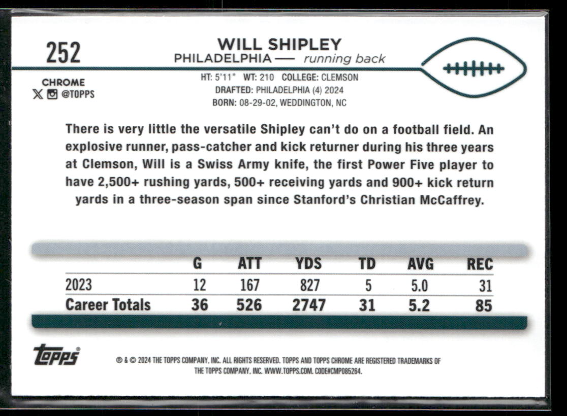 Card back