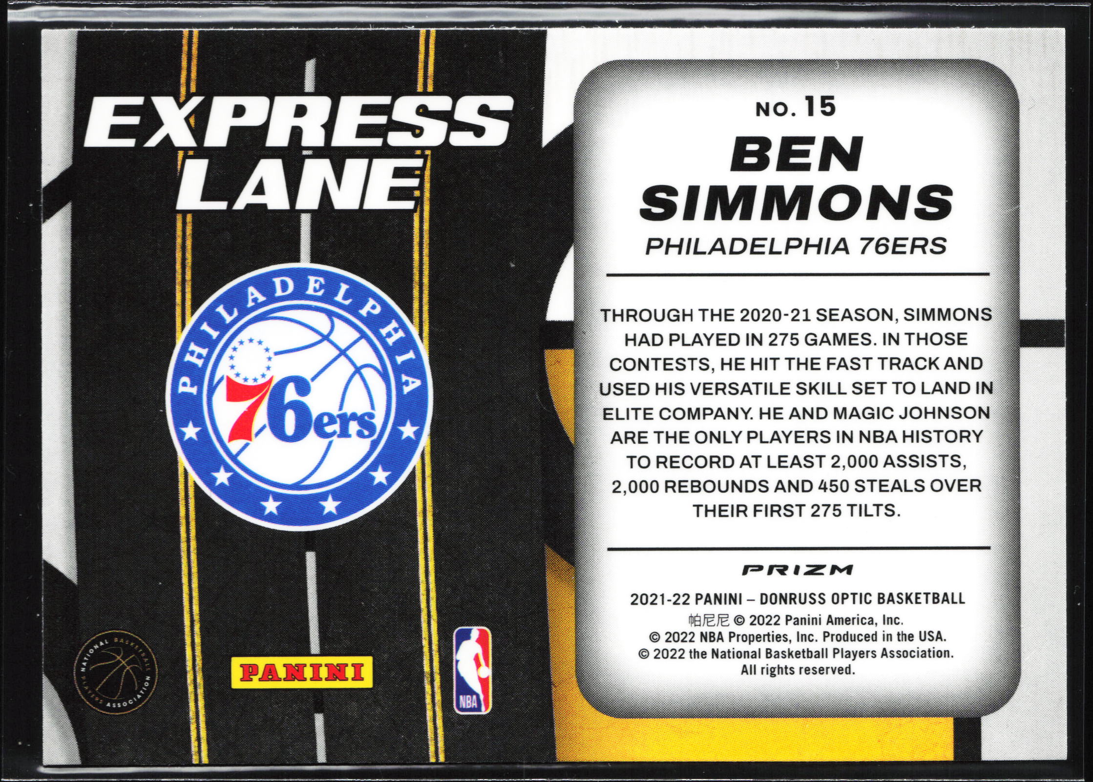 Card back