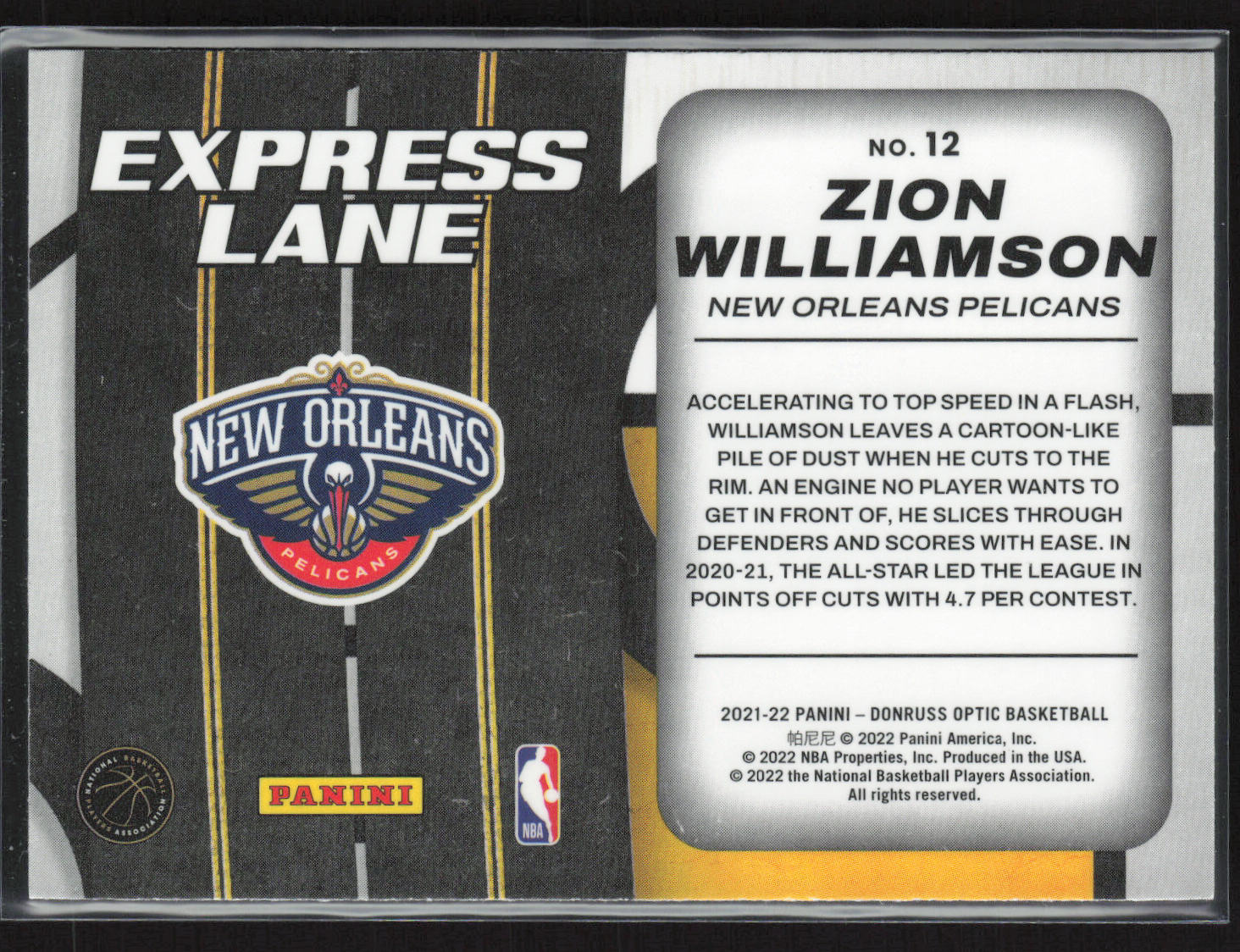 Card back